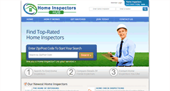 Desktop Screenshot of homeinspectorshub.com